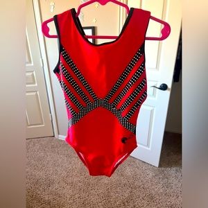 Toddler body suit with Swarovski crystals